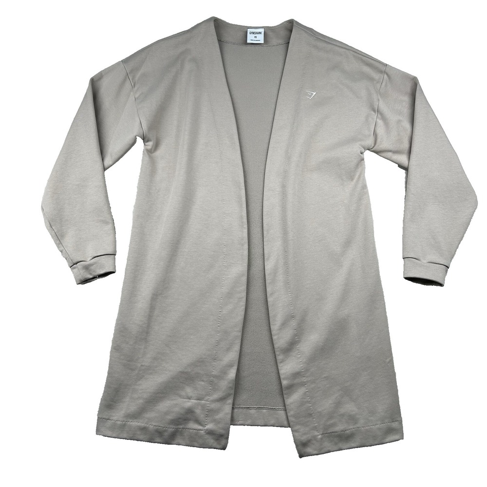 Gymshark Robe Womens XS Whitney Simmons Cardigan Duster Stretch Oversized Baggy